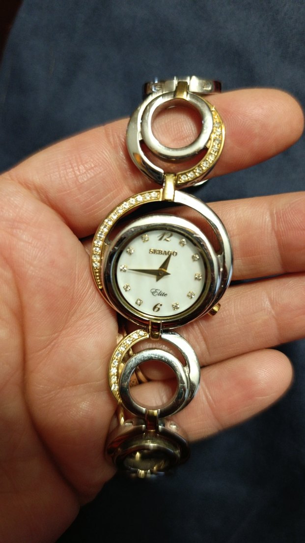 Klasik Altın Renk ÇELİK 
Kadın Kol Saati - Görsel 2