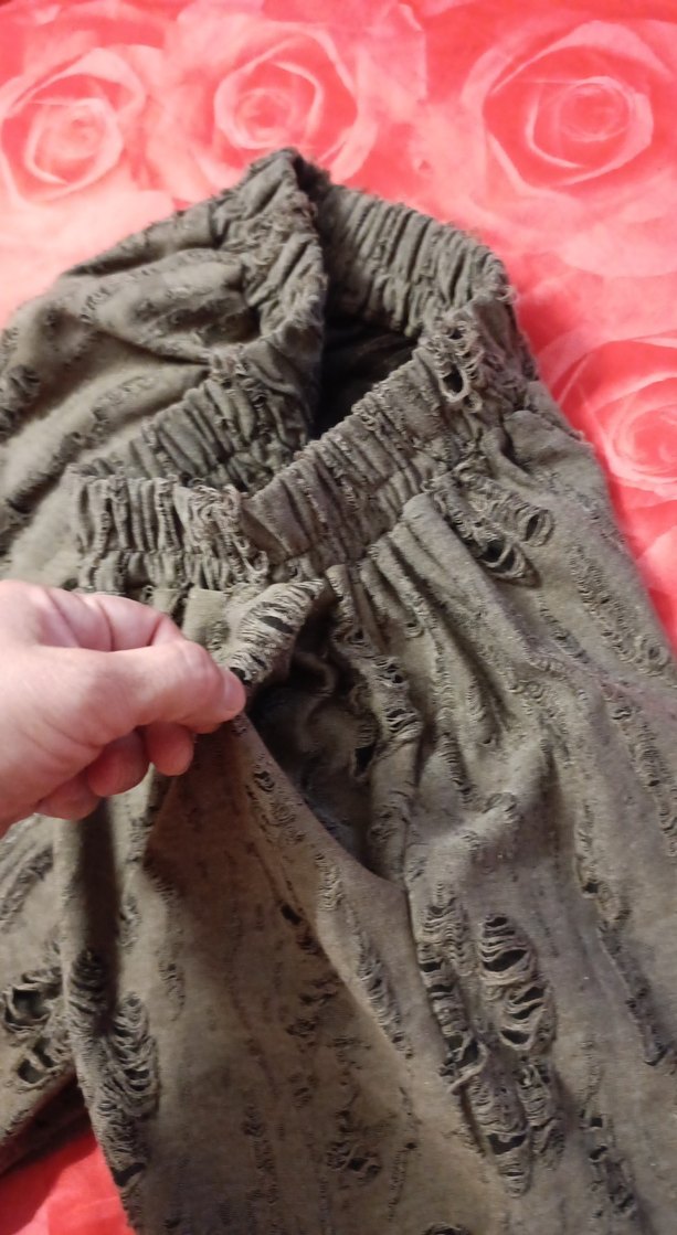 acık kahve Kadın Kumaş Pantolon cepli Rahat Kesim - Görsel 3