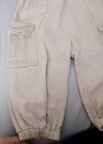 Bej Bebek Erkek Keten Takım - Görsel 2