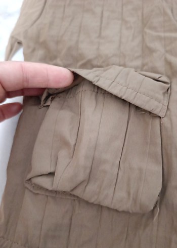 Bej Bebek Erkek Keten Takım - Görsel 5