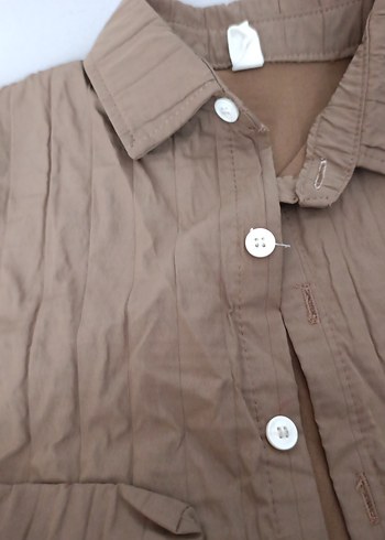 Bej Bebek Erkek Keten Takım - Görsel 3