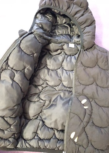 erke Çocuk Siyah Kapüşonlu mont - Görsel 2