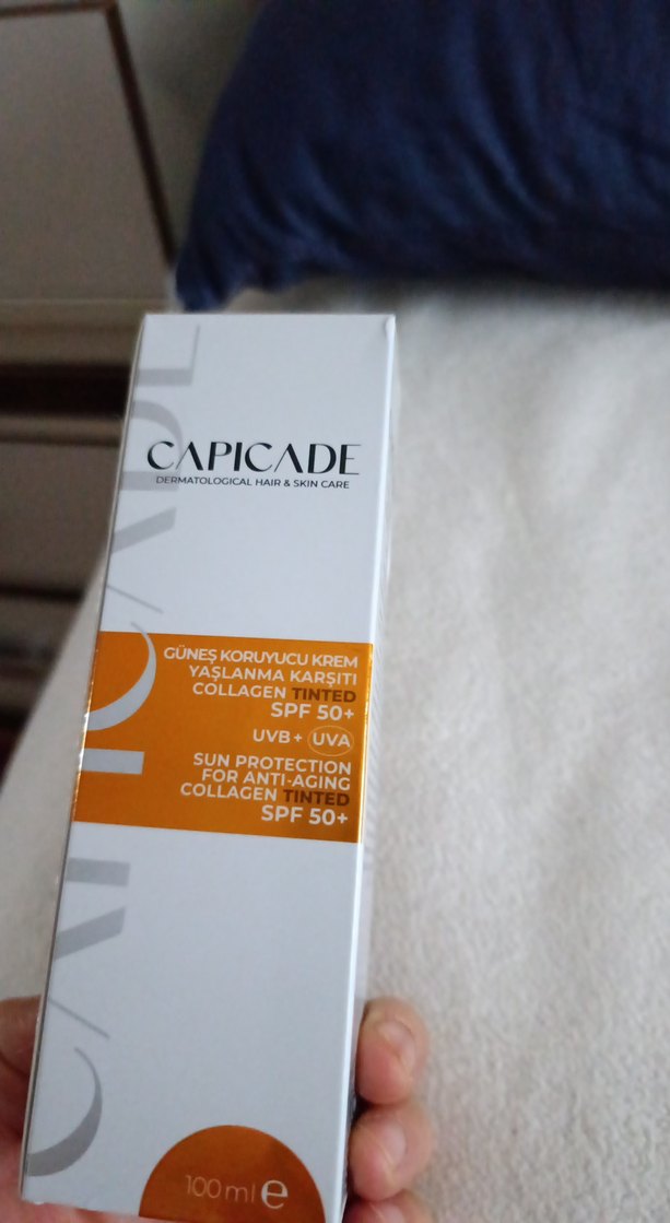 Capicade Yaşlanma Karşıtı SPF50+ Güneş Kremi - Görsel 3
