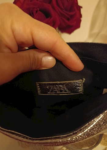 Klasik Şıklıkta  metalik Kadın Çanta - Görsel 3