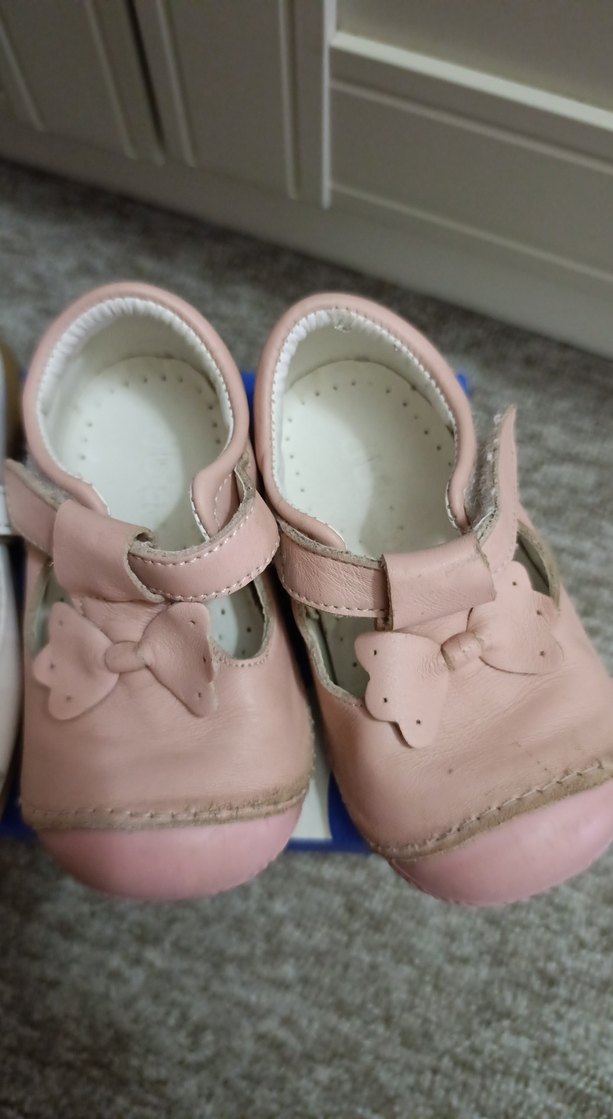 Kız Bebek Pembe İlk Adım Ayakkabısı - Görsel 4