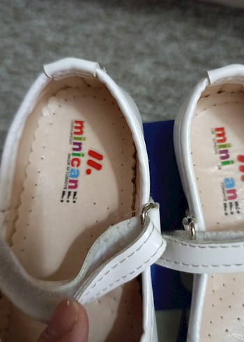 Beyaz Fırfırlı Kız Çocuk Babet - Görsel 2