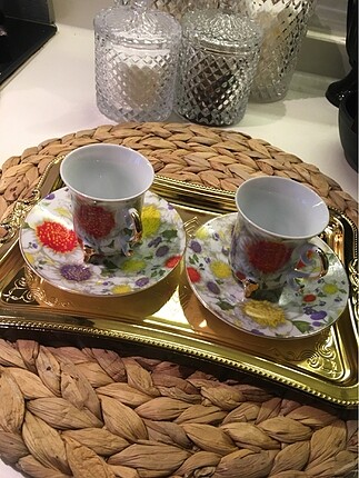 2 kişilik kahve fincanı