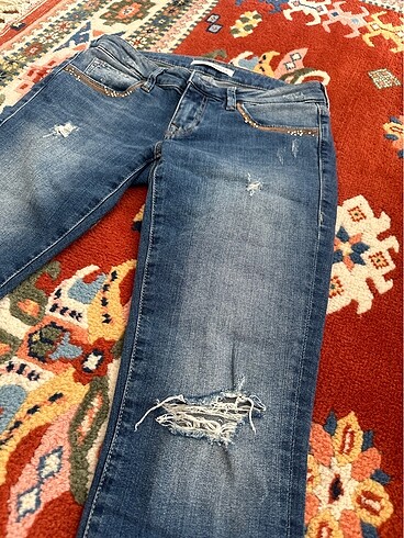 Mavi Jeans Mavi jeans bayan jean yırtık detaylı