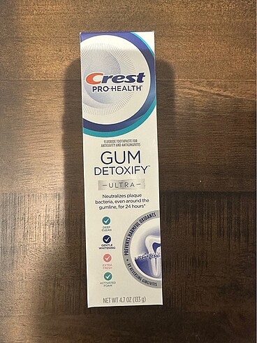 Crest Gum detoxify