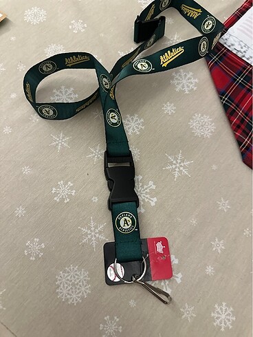 Oakland athletics lanyard