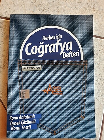 Herkes için coğrafya defteri Asel yayınları 9 sınıfta kullanıldı