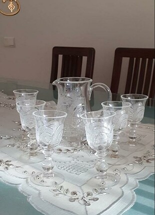 Kesme likör takımı 