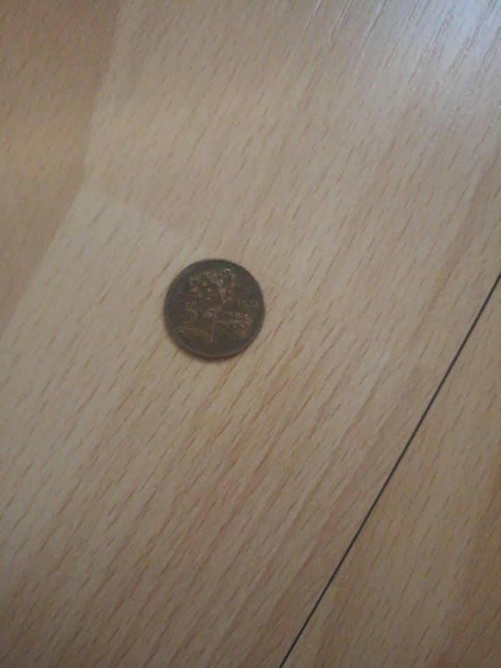 Parlak Kahverengi Vintage Erkek Rozeti - Görsel 3