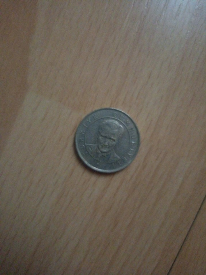 Gri 25 Kuruş Erkek Rozeti - Görsel 2