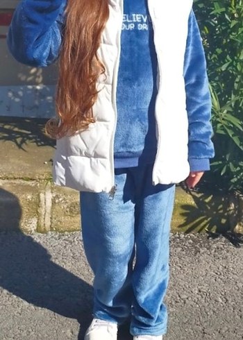 Kız Çocuk Beyaz Şişme Yelek - Görsel 2