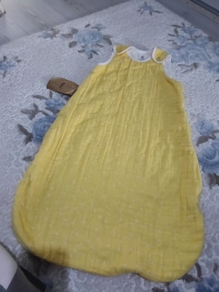 Sarı Bebek Uyku Tulumu - Görsel 4