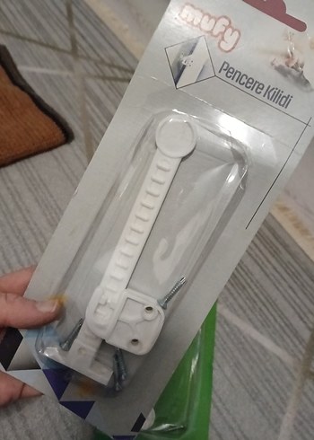 beyaz Pencere Kilidi Çocuk Güvenliği - Görsel 2