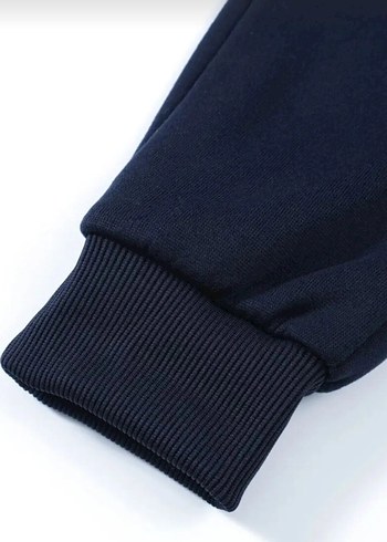 çocuk Lacivert Kapüşonlu Sweatshirt - Görsel 4