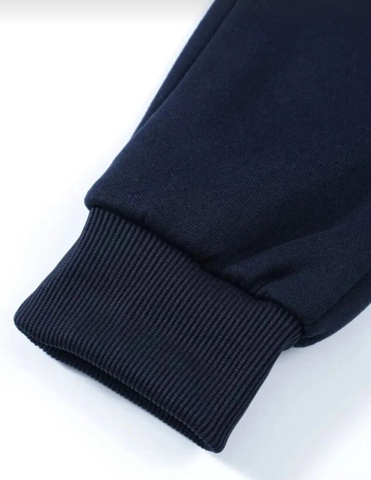 çocuk Lacivert Kapüşonlu Sweatshirt - Görsel 4