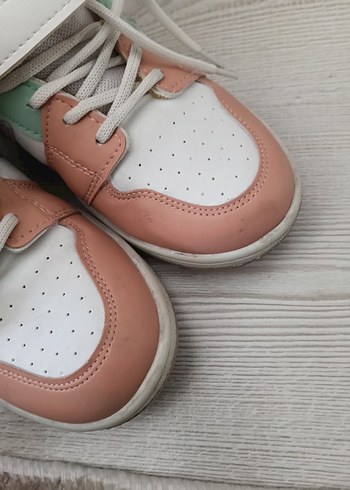 Çocuklar için Çok Renkli Bağcıksız Spor Ayakkabı - Görsel 7