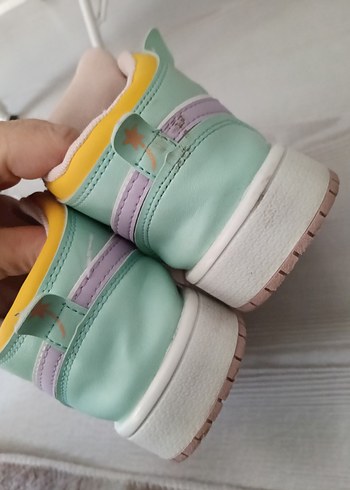 Çocuklar için Çok Renkli Bağcıksız Spor Ayakkabı - Görsel 6