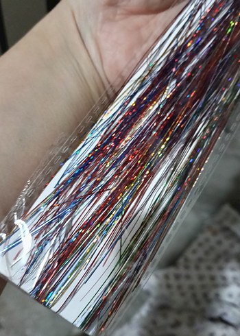 Renkli Püsküllü Kadın Saç Aksesuarı - Görsel 7