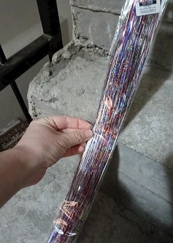 Renkli Püsküllü Kadın Saç Aksesuarı - Görsel 2