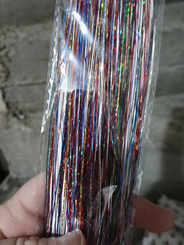 Renkli Püsküllü Kadın Saç Aksesuarı - Görsel 4