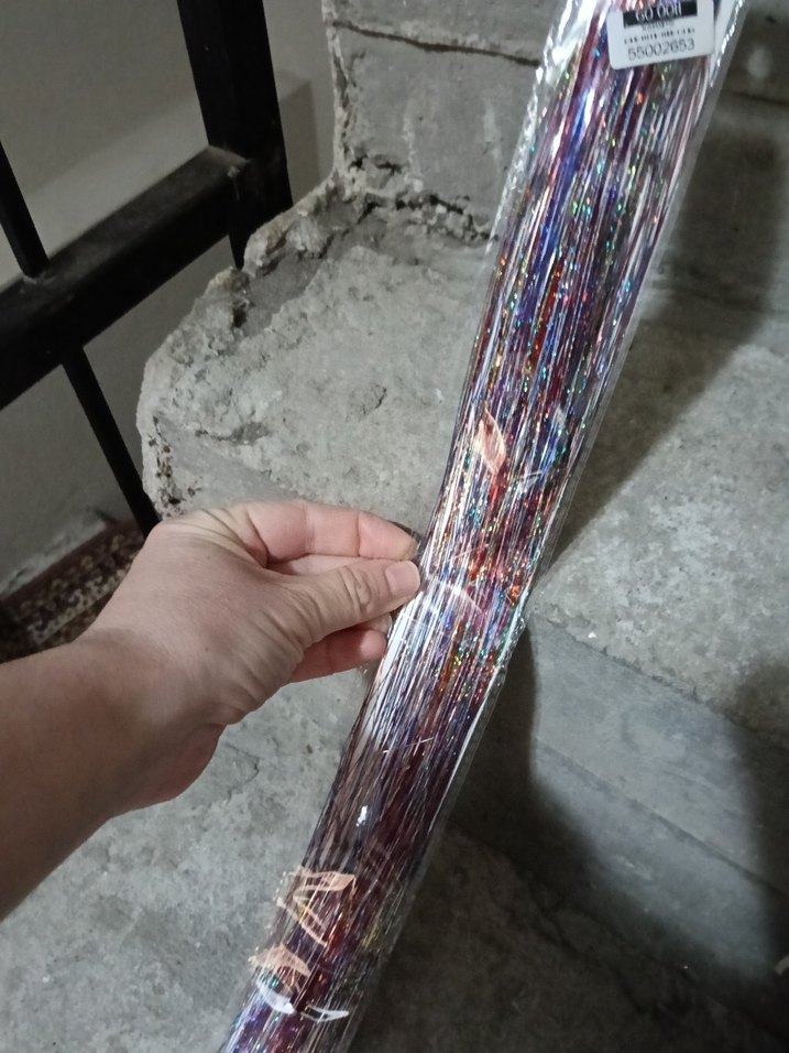 Renkli Püsküllü Kadın Saç Aksesuarı - Görsel 2