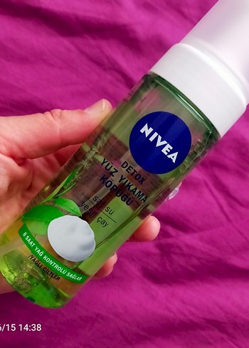  Beden Nivea Detox Yüz Yıkama Köpüğü