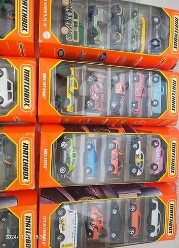 Beden Renk 5li matchboxlar