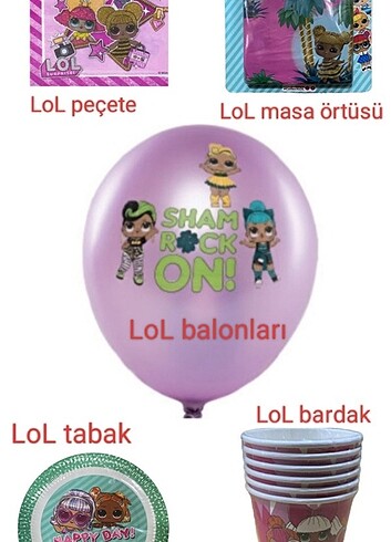 LoL parti malzemeleri