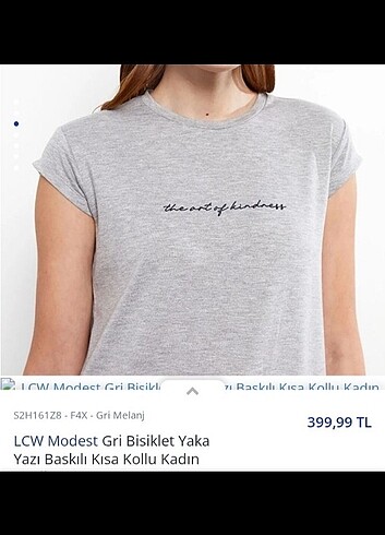 LC Waikiki LCW tunik tişört
