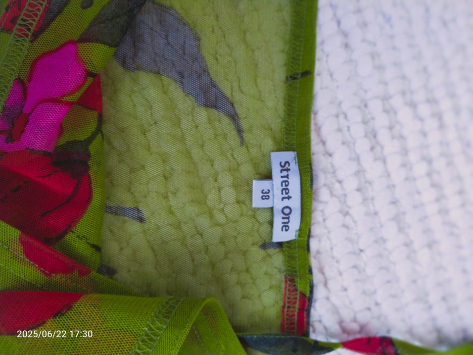 Çiçek Desenli Bohem Uzun pareo - Görsel 3