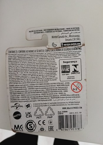 Beden Jurassic World Triceratops Figür
