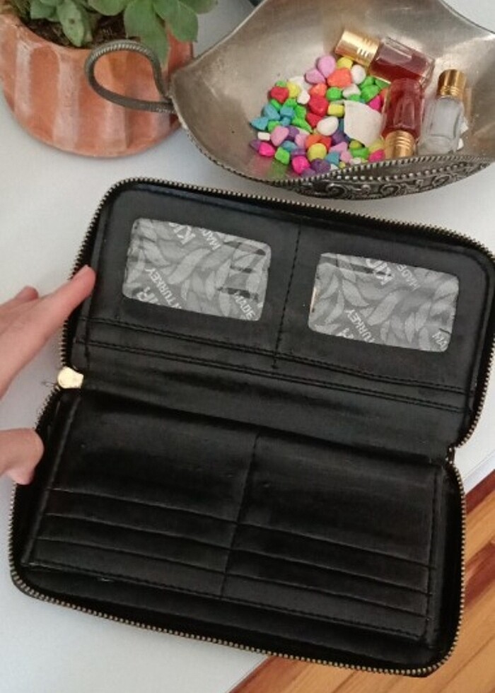 Siyah cüzdan  - Görsel 3