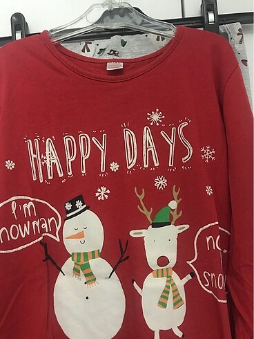 LC Waikiki LCWaikiki yeni yıl konseptli pijama