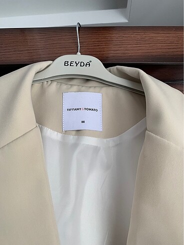 m Beden ten rengi Renk Blazer ceket