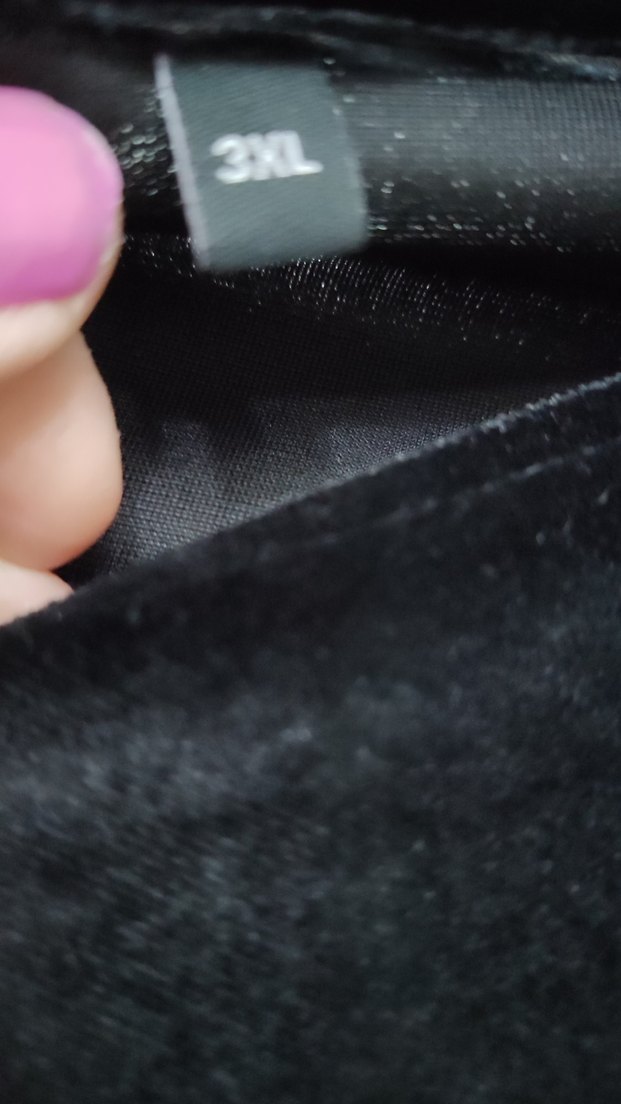 Uzun Kollu Siyah kadife elbise - Görsel 4