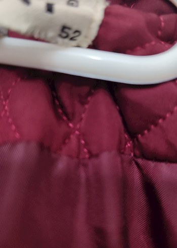 Bordo Kapitone Düğmeli Kadın Yelek - Görsel 3