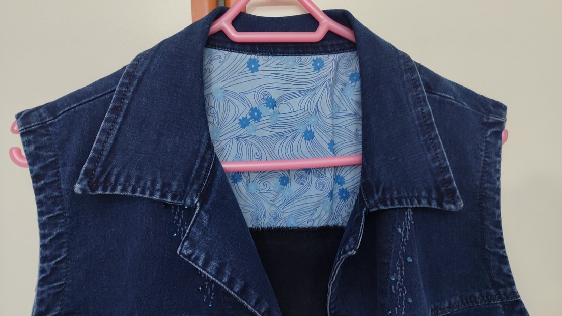 Mavi Kadın Denim Kolsuz Ceket - Görsel 3