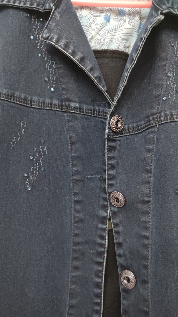 Mavi Kadın Denim Kolsuz Ceket - Görsel 2