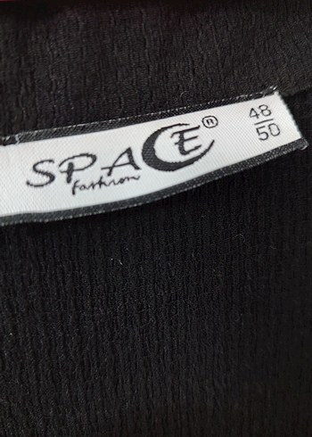 siyah  Düğmeli Kadın crop Gömlek - Görsel 4