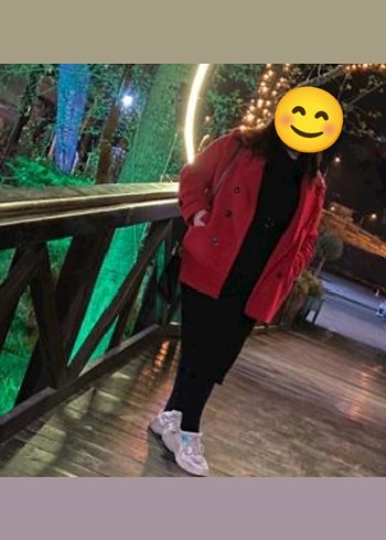 Kırmızı Çift Düğmeli Kaban - Görsel 7