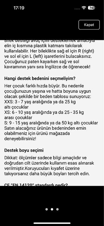 Decathlon Oxelo dizlik dirseklik