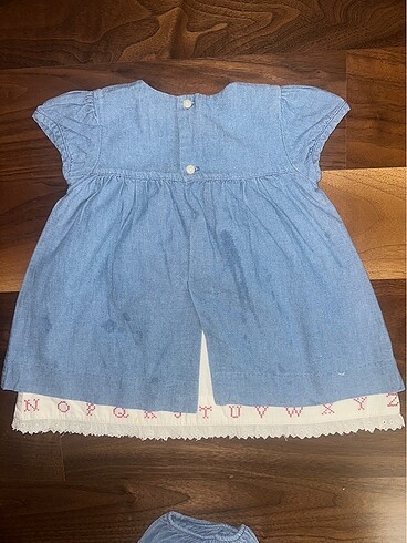 6-9 Ay Beden mavi Renk Ralph lauren vintage harika bir elbise