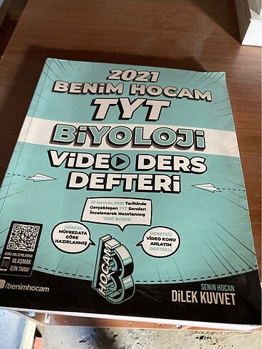 tyt biyoloji video ders defteri