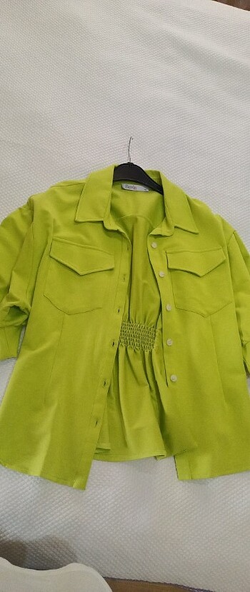 xl Beden yeşil Renk Sıfır Berrin marka ceket