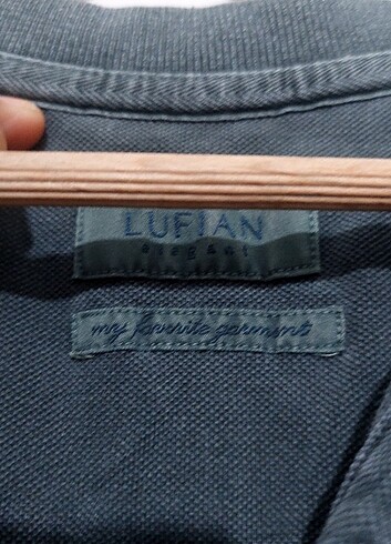Lufian Lufian Erkek Polo Yaka Basic Tişört