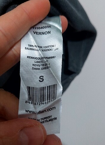 s Beden Lufian Erkek Polo Yaka Basic Tişört